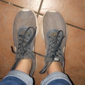 Grey nike sneakers